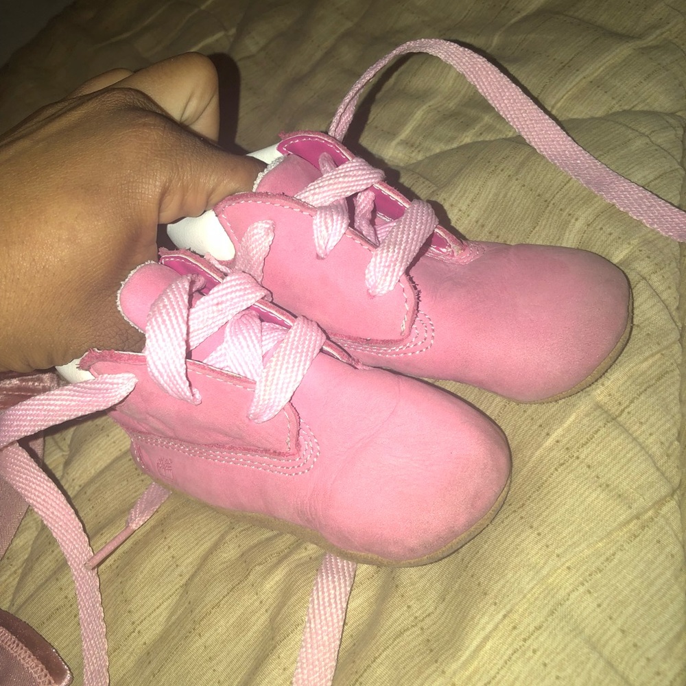 Pink timberlands
